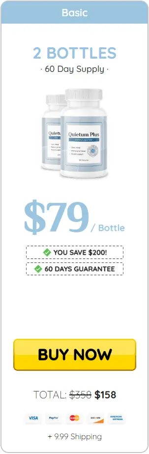 Quietum buy 2 Bottle